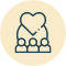 Visiting, Communication
& Family Support Icon
