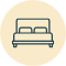 Room Availability &
Accommodation Icon